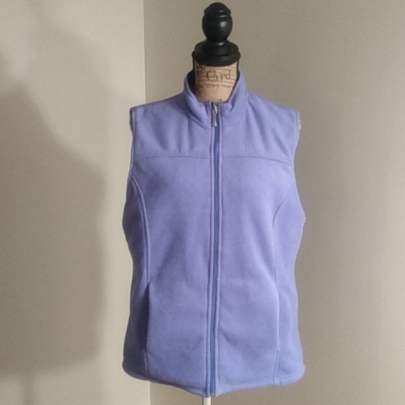 Unsure Jackets & Blazers - EUC 💙 | Reversible Ladies Fleece Vest